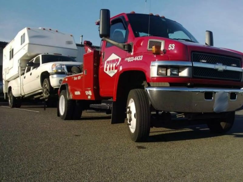 I-5 RV towing