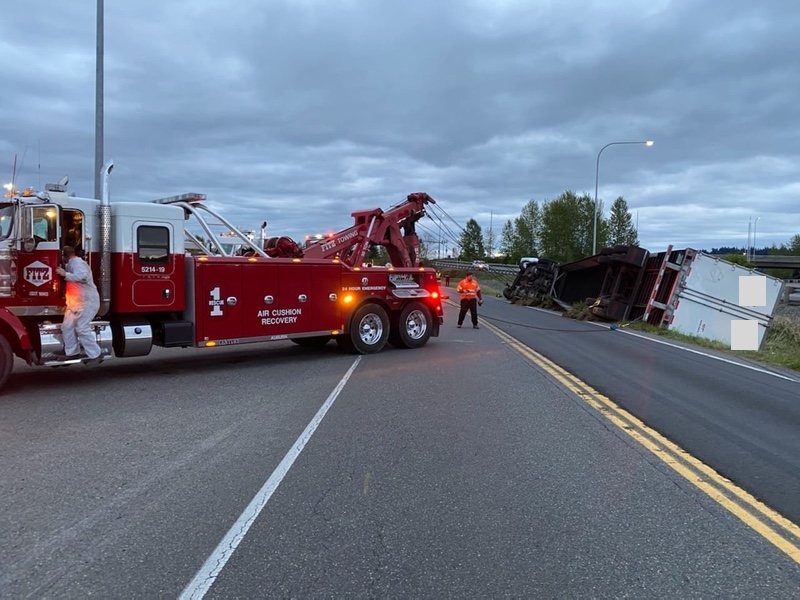 I-5 heavy towing
